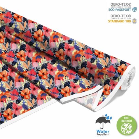 TESSUTI DECORATIVI PER ESTERNI OXFORD - motivo estivo  DX9171