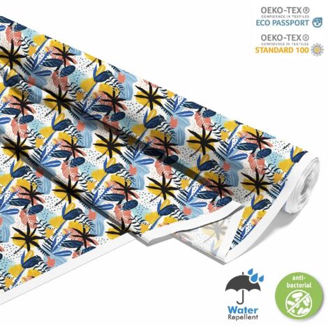 TESSUTI DECORATIVI PER ESTERNI OXFORD - motivo estivo  DX9175