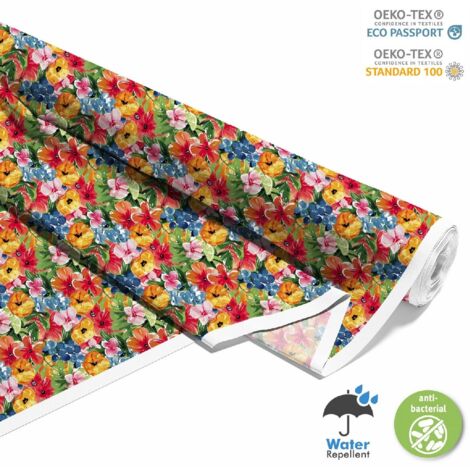 TESSUTI DECORATIVI PER ESTERNI OXFORD - motivo estivo  DX9188