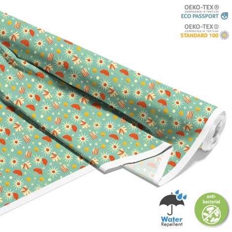 TESSUTI DECORATIVI PER ESTERNI OXFORD - motivo estivo DX9207