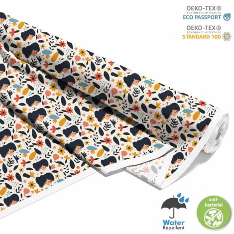 TESSUTI DECORATIVI PER ESTERNI OXFORD - Motivo Femini  DX10491