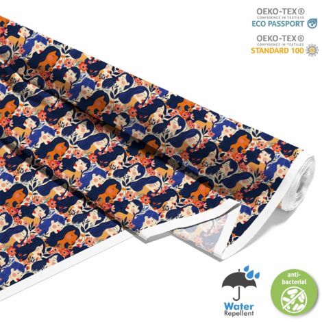 TESSUTI DECORATIVI PER ESTERNI OXFORD - Motivo Femini DX10498