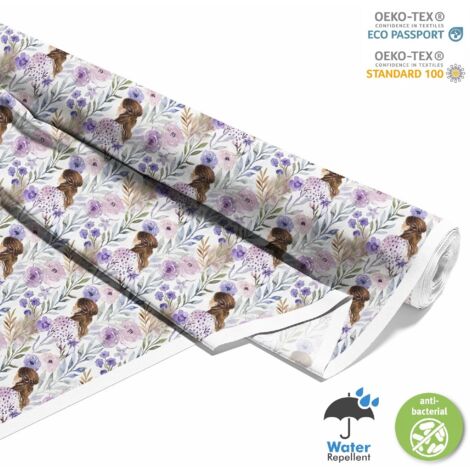 TESSUTI DECORATIVI PER ESTERNI OXFORD - Motivo Femminile  DX10002