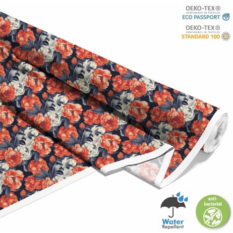 TESSUTI DECORATIVI PER ESTERNI OXFORD - Motivo Femminile  DX10035