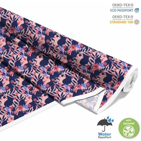 TESSUTI DECORATIVI PER ESTERNI OXFORD - Motivo Femminile DX10092