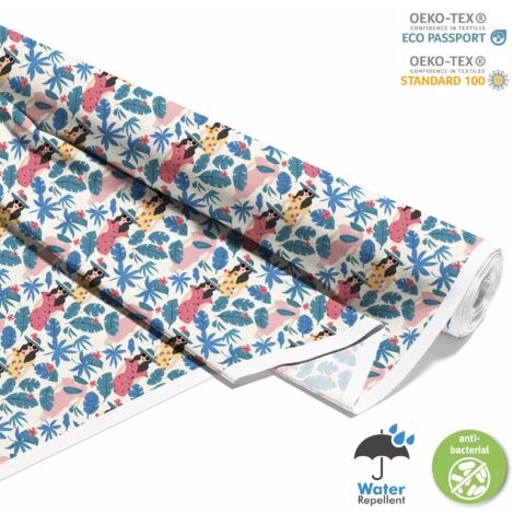 TESSUTI DECORATIVI PER ESTERNI OXFORD - Motivo Femminile  DX10221