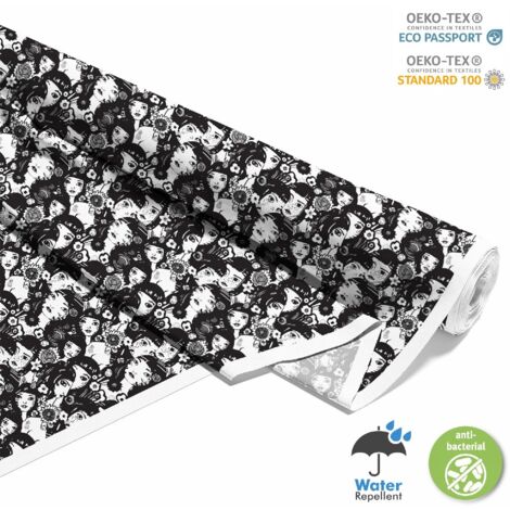 TESSUTI DECORATIVI PER ESTERNI OXFORD - Motivo Femminile  DX10297