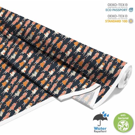 TESSUTI DECORATIVI PER ESTERNI OXFORD - Motivo Femminile  DX10317