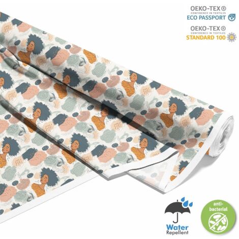 TESSUTI DECORATIVI PER ESTERNI OXFORD - Motivo Femminile DX10362