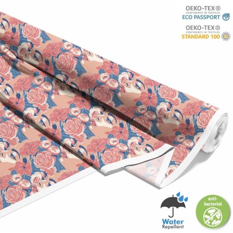 TESSUTI DECORATIVI PER ESTERNI OXFORD - Motivo Femminile  DX10369