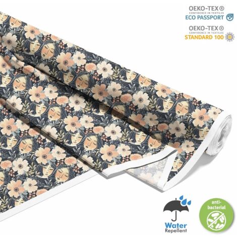 TESSUTI DECORATIVI PER ESTERNI OXFORD - Motivo Femminile  DX10552