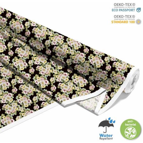 TESSUTI DECORATIVI PER ESTERNI OXFORD - Motivo Fiori 11