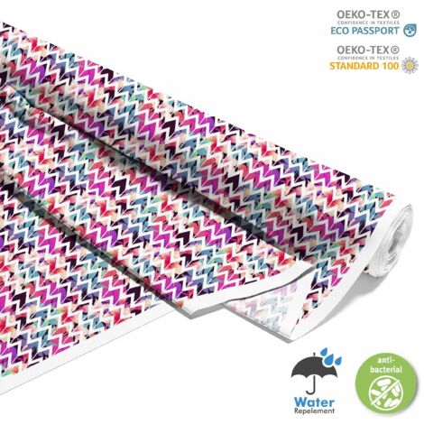 TESSUTI DECORATIVI PER ESTERNI OXFORD - Motivo Fiori Art. I DX176
