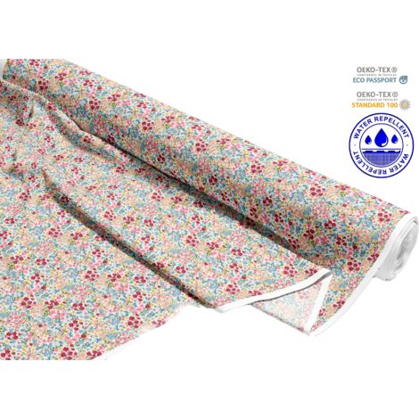 TESSUTI DECORATIVI PER ESTERNI OXFORD - motivo fiori di campo I DR038