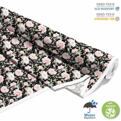 TESSUTI DECORATIVI PER ESTERNI OXFORD - Motivo Fiori I DX5116