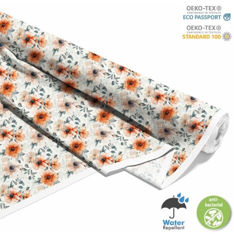 TESSUTI DECORATIVI PER ESTERNI OXFORD - Motivo Fiori I DX5117