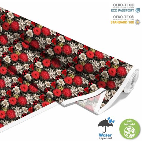 TESSUTI DECORATIVI PER ESTERNI OXFORD - Motivo Fiori I DX5124
