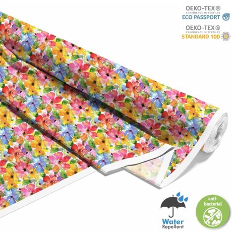TESSUTI DECORATIVI PER ESTERNI OXFORD - Motivo Fiori I DX5129