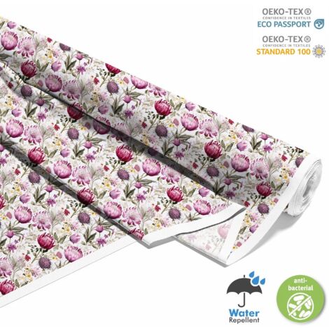 TESSUTI DECORATIVI PER ESTERNI OXFORD - Motivo Fiori I DX5133