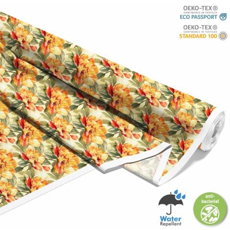 TESSUTI DECORATIVI PER ESTERNI OXFORD - Motivo Fiori I DX5151