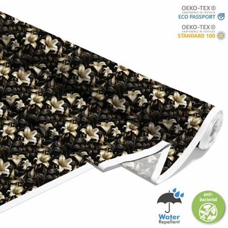 TESSUTI DECORATIVI PER ESTERNI OXFORD - Motivo Fiori I DX5215