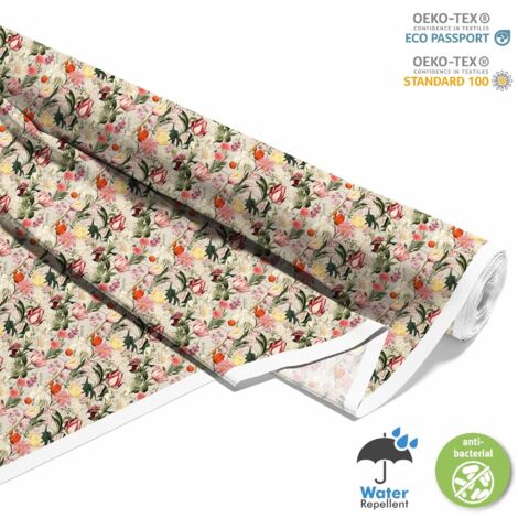 TESSUTI DECORATIVI PER ESTERNI OXFORD - Motivo Fiori I DX5227