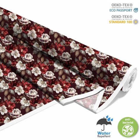 TESSUTI DECORATIVI PER ESTERNI OXFORD - Motivo Fiori I DX5264