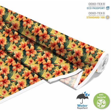 TESSUTI DECORATIVI PER ESTERNI OXFORD - Motivo Fiori I DX5265