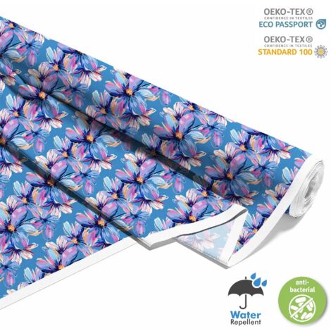 TESSUTI DECORATIVI PER ESTERNI OXFORD - Motivo Fiori I DX5278