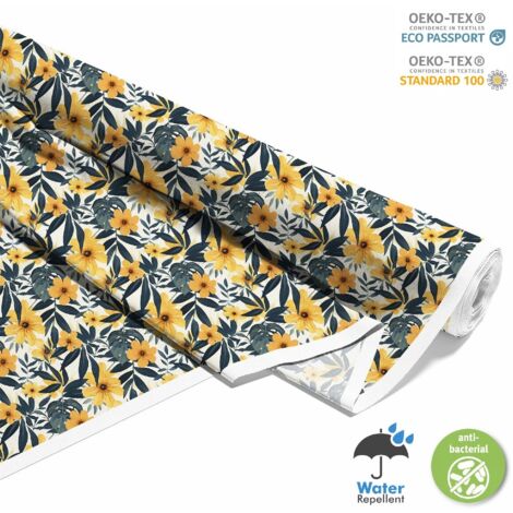 TESSUTI DECORATIVI PER ESTERNI OXFORD - Motivo Fiori I DX5279