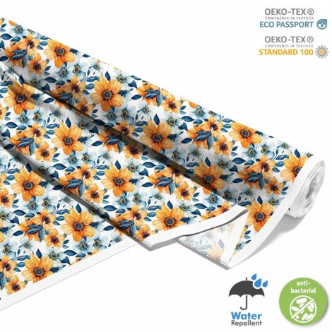 TESSUTI DECORATIVI PER ESTERNI OXFORD - Motivo Fiori I DX5370