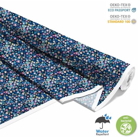 TESSUTI DECORATIVI PER ESTERNI OXFORD - Motivo Fiori I DX5401