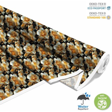 TESSUTI DECORATIVI PER ESTERNI OXFORD - Motivo Fiori I DX5436