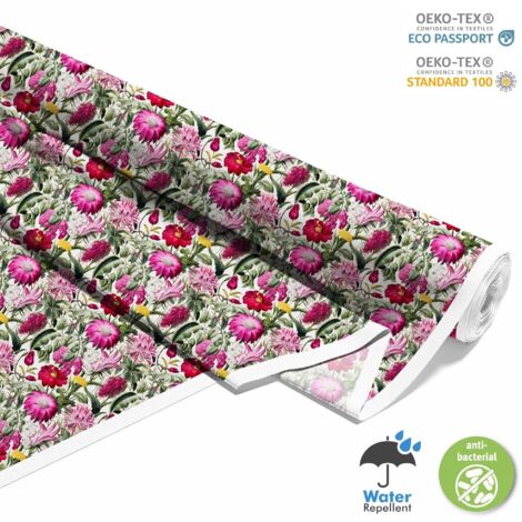 TESSUTI DECORATIVI PER ESTERNI OXFORD - Motivo Fiori I DX5450