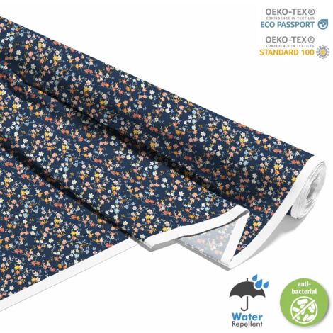 TESSUTI DECORATIVI PER ESTERNI OXFORD - Motivo Fiori I DX5455