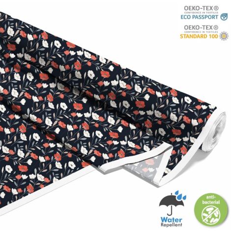 TESSUTI DECORATIVI PER ESTERNI OXFORD - Motivo Fiori I DX5485