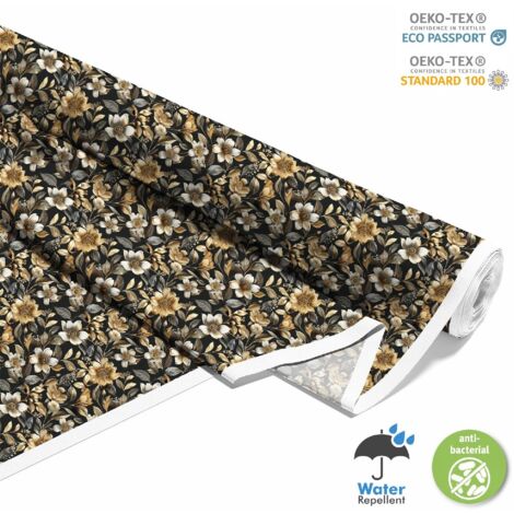 TESSUTI DECORATIVI PER ESTERNI OXFORD - Motivo Fiori I DX5490