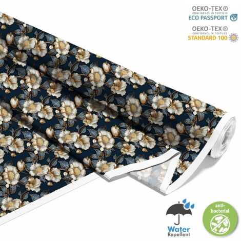 TESSUTI DECORATIVI PER ESTERNI OXFORD - Motivo Fiori I DX5502