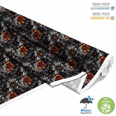 TESSUTI DECORATIVI PER ESTERNI OXFORD - Motivo Fiori I DX5560