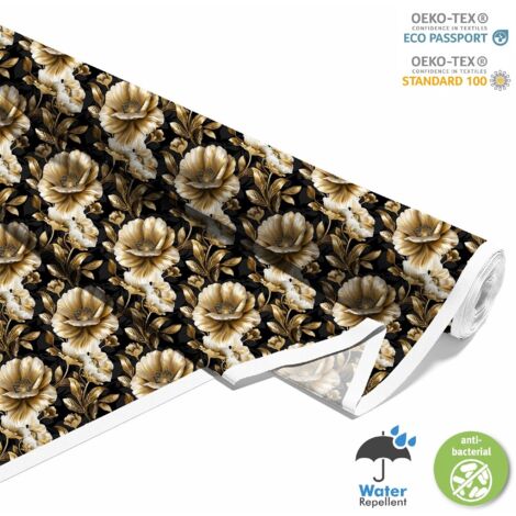 TESSUTI DECORATIVI PER ESTERNI OXFORD - Motivo Fiori I DX5613