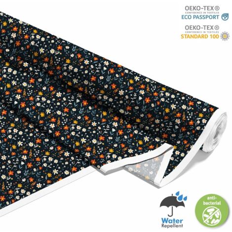TESSUTI DECORATIVI PER ESTERNI OXFORD - Motivo Fiori I DX5614