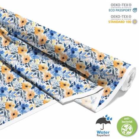 TESSUTI DECORATIVI PER ESTERNI OXFORD - Motivo Fiori I DX5625