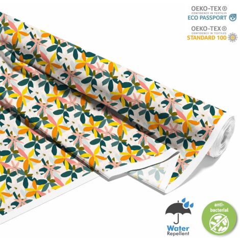 TESSUTI DECORATIVI PER ESTERNI OXFORD - Motivo Fiori I DX5640