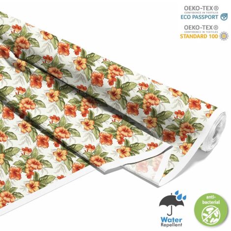 TESSUTI DECORATIVI PER ESTERNI OXFORD - Motivo Fiori I DX5642