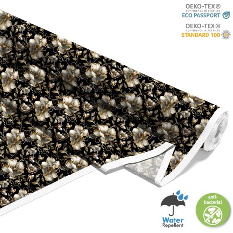 TESSUTI DECORATIVI PER ESTERNI OXFORD - Motivo Fiori I DX5667