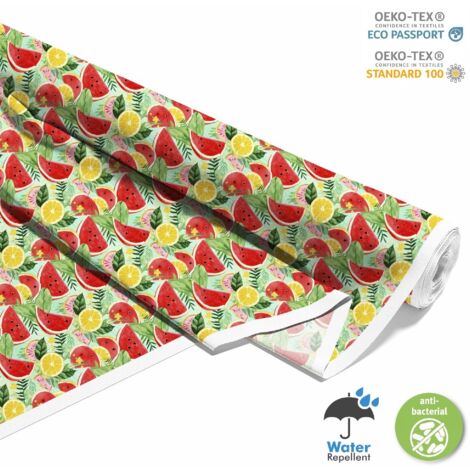 TESSUTI DECORATIVI PER ESTERNI OXFORD - Motivo Frutta  DX6004