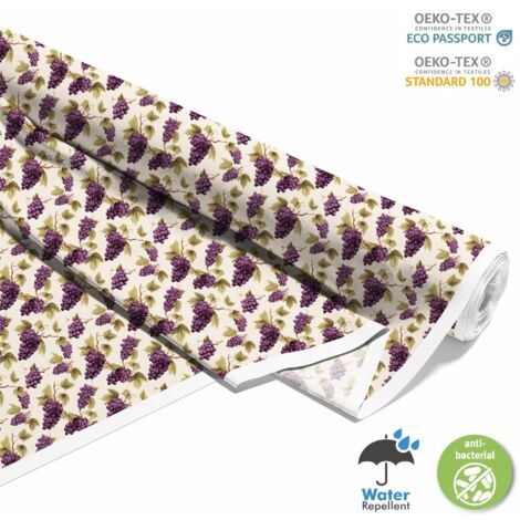 TESSUTI DECORATIVI PER ESTERNI OXFORD - Motivo Frutta  DX6022