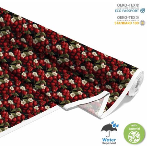 TESSUTI DECORATIVI PER ESTERNI OXFORD - Motivo Frutta  DX6085