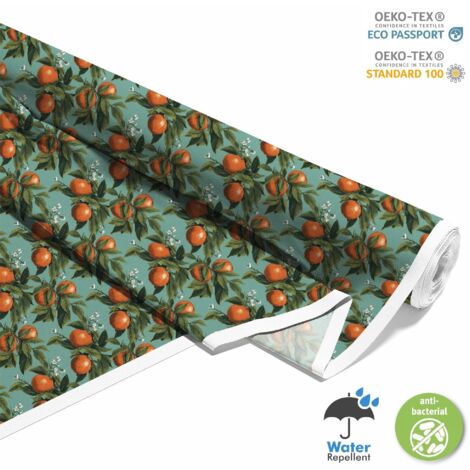 TESSUTI DECORATIVI PER ESTERNI OXFORD - Motivo Frutta  DX6124