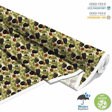 TESSUTI DECORATIVI PER ESTERNI OXFORD - Motivo Frutta  DX6133
